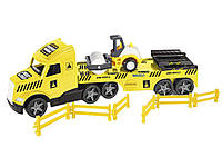 Большой эвакуатор Magic Truck Technic с катком Wader 36450