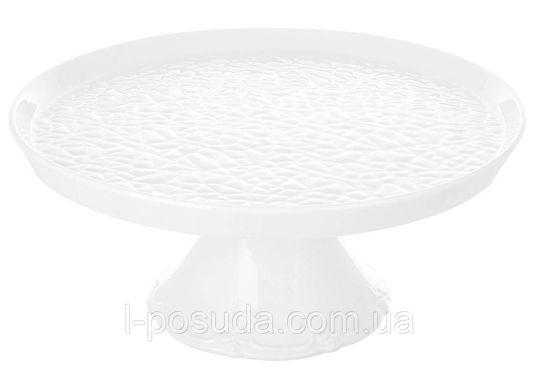 Фарфоровая подставка для торта и десертов на ножке 31 см (ID#2007363084 ...