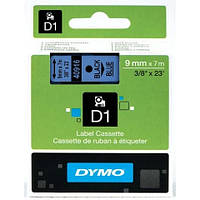 Картридж Dymo с пластиковой лентой D1 9мм х 7м для LabelManager/LabelPoint Синий