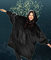 Плед толстовка з рукавами Huggle — плед флісовий м'яке худі ковдра тепле зручне комфортне худі