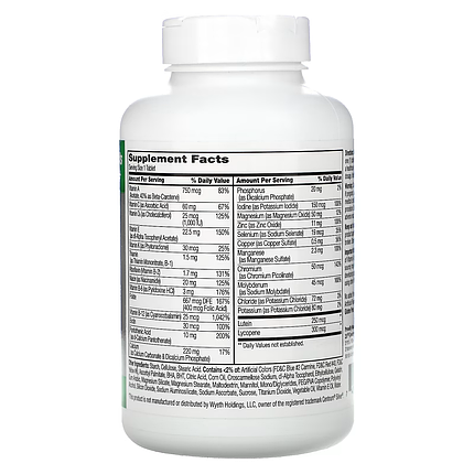 Вітаміни і мінерали 21st Century Sentry Senior (Multivitamin & Multimineral Supplement) Adults 50+, 125 Tabs, фото 2