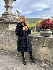 ШУБА З ХУТРА НОРКИ