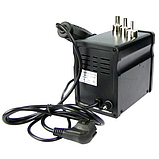 Термоповітряна паяльна станція HandsKit 858D, 700 W, з дисплеєм, фото 2