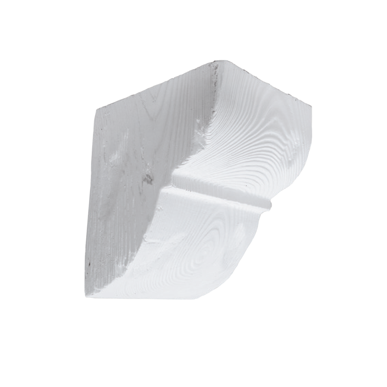 Консоль до декоративної балки Decowood рустик (12х12)см біла