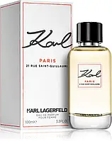 Парфюмерная вода Karl Lagerfeld Paris 21 Rue Saint Guillaume EDP 100мл Карл Лагерфелд Париж Оригинал