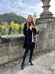 ШУБА З ХУТРА НОРКИ ТРАНСФОРМЕР