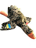 М'яка іграшка-подушка "Гусь обіймися" Військовий 100 см, фото 2