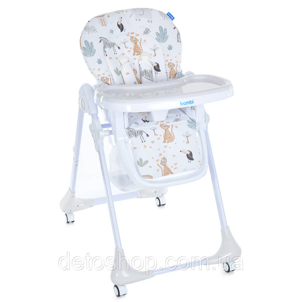 Стільчик для годування Bambi M 3233 (zoo beige)