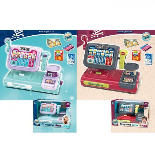 KMCF8523-27 Касовий апарат 30-16,5-24 см, калькулятор, звук англійський, мікрофон, ваги, сканер зі звуком