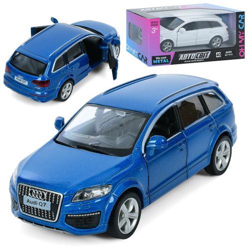 KMAS-3088 Машина АвтоСвіт Audi Q7, металева, інерційна,13 см, відчиняються двері, гумові колеса