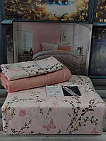 Байковое постельное белье фланель полуторный размер Belizza Home 01