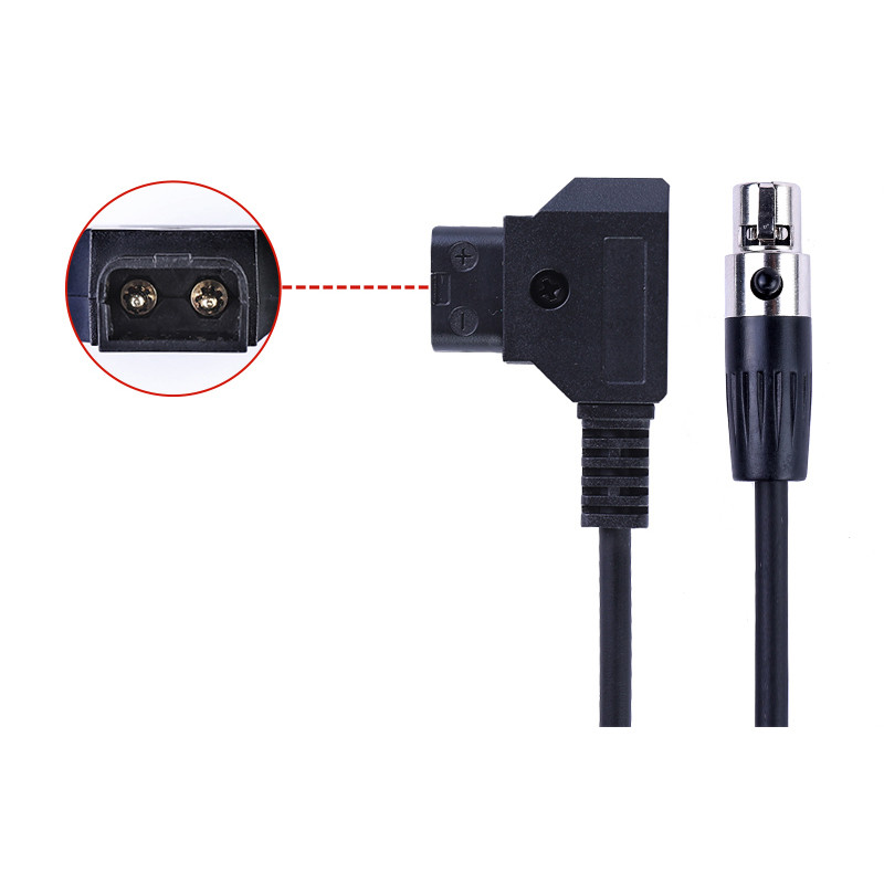 Кабель живлення D-Tap — mini-XLR 4 pin (код CC02)