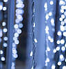 Гірлянда-водоспад на вікно, 3х2 м, біле світіння, білий дріт, 320 Led ламп, фото 4