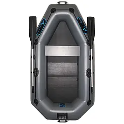 Надувний човен ПВХ Avalon А220 сірий. Купити надувний човен Авалон від заводу. Недорогі лодки для рибалки