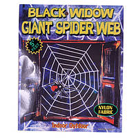 Велика декоративна павутина на Гелловін