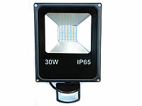 Прожектор с датчиком движения Brille LED IP65 30W HL-12 Черный L123-019 ZK, код: 7306897