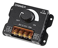 LED диммер светодиодной ленты / лампы - 12В/24В 30A