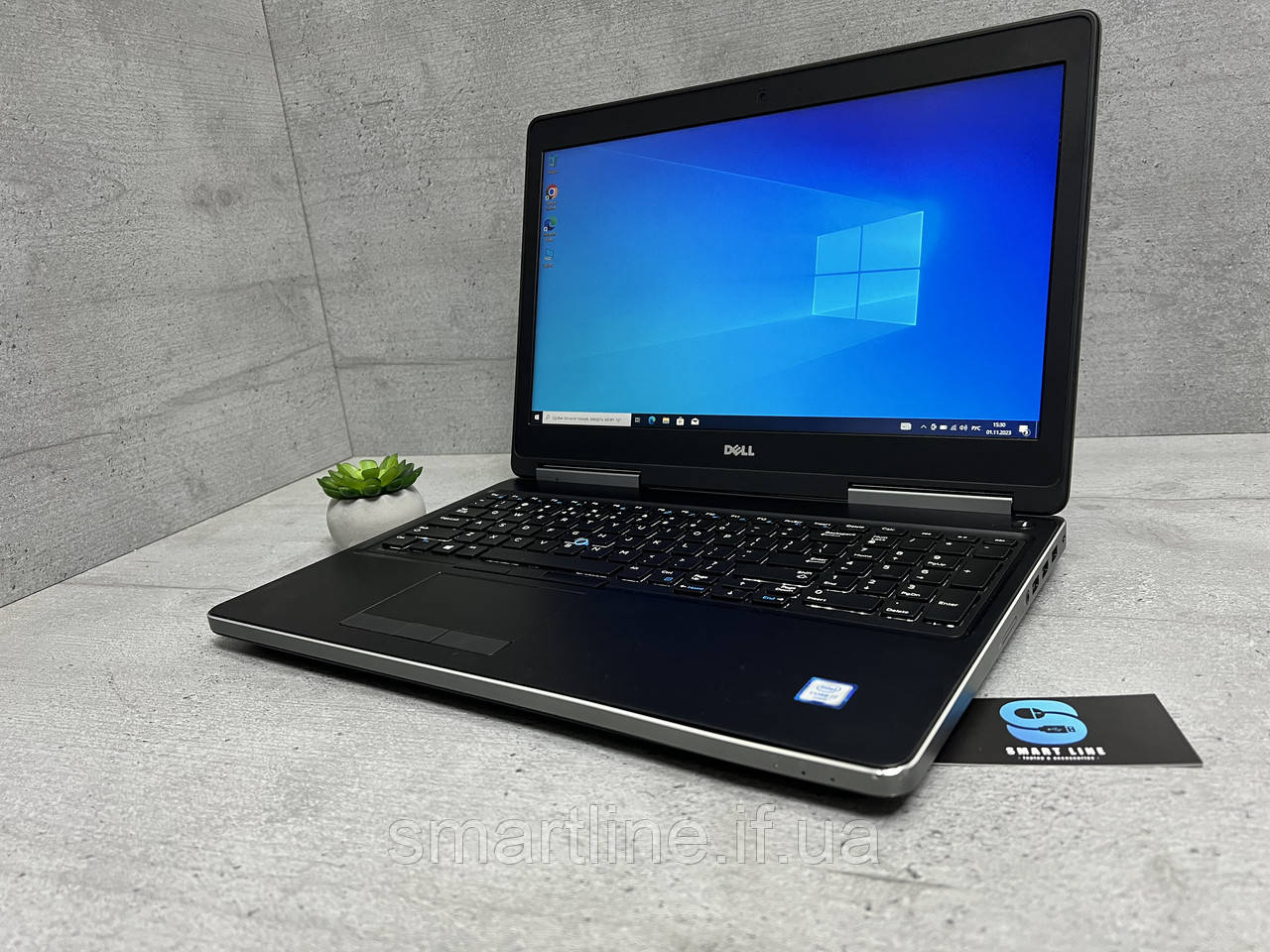 I7-6820HQ 16gb 512gb dd94 Потужний ноутбук Dell Делл 7520