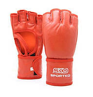 Перчатки тхэквондо для тренировок красные | Тхэквондо перчатки | Перчатки ММА