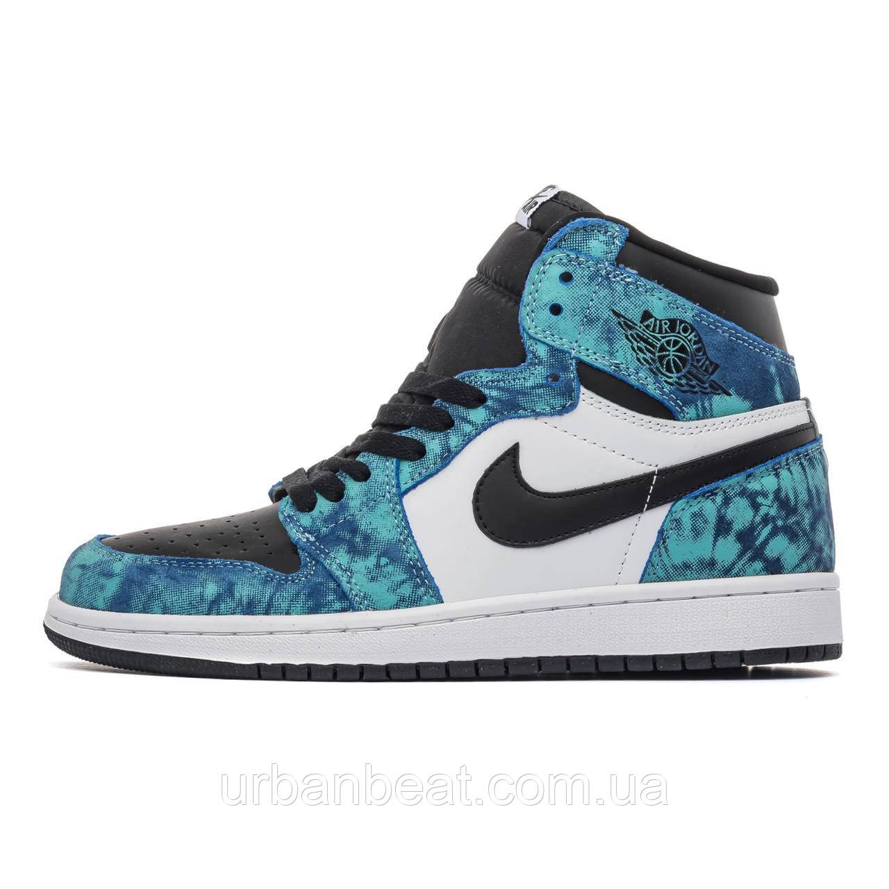 Чоловічі баскетбольні кросівки Jordan 1 Tie-Dye, фото 1