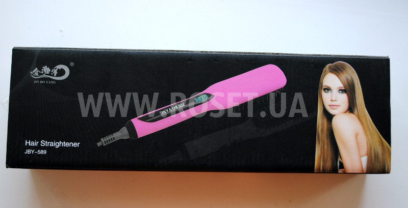 Гребінець-випрямляч для волосся 2в1 - Hair Straightener JBY-589, фото 1