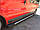 Бокові пороги RedLine V1 (2 шт., Алюміній) Коротка база для Renault Trafic 2001-2015 рр, фото 2