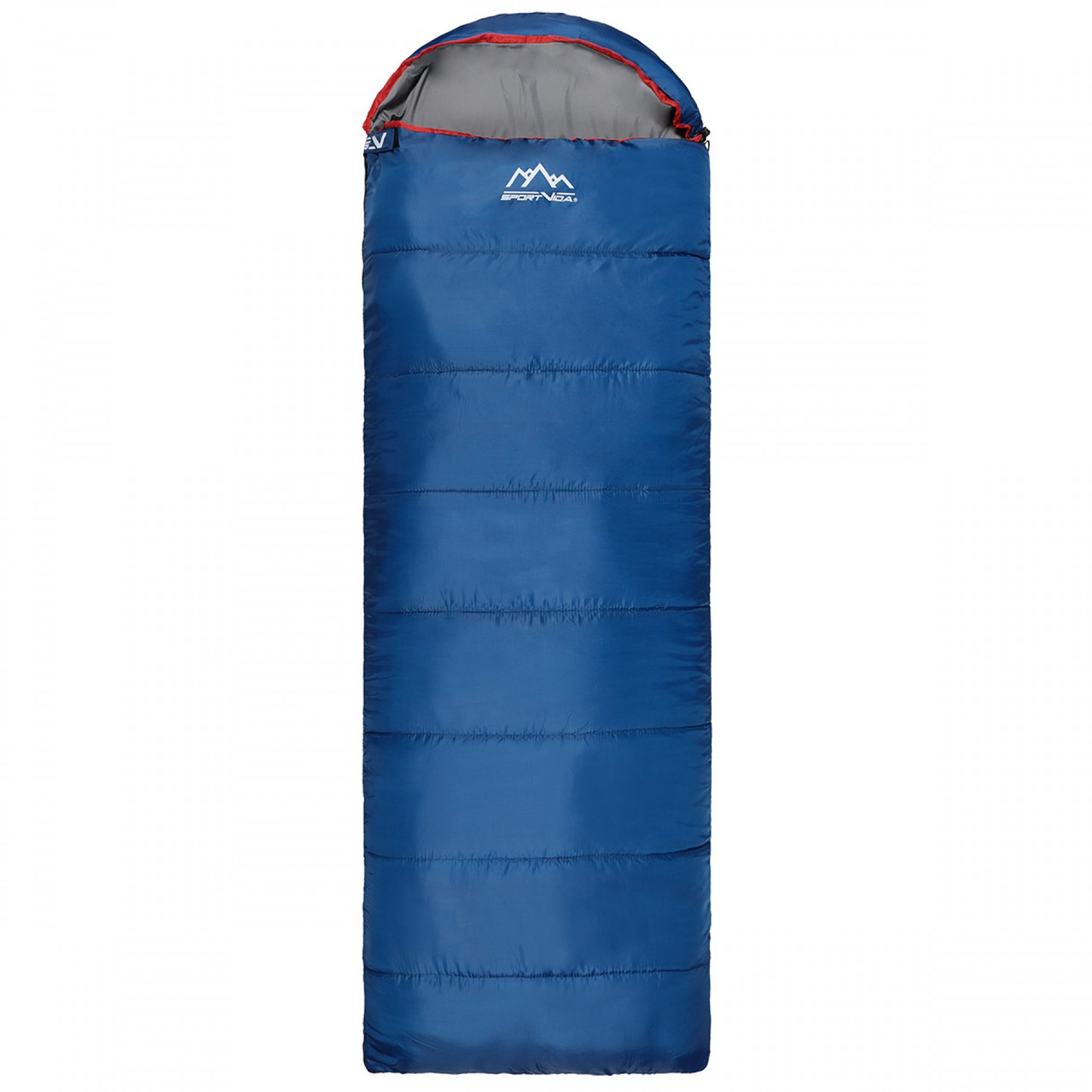 Спальный мешок (спальник) одеяло SportVida SV-CC0070 -3 ...+21°C R Blue/Grey - фото 6 - id-p1410245492