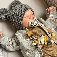 Реборн Кукла Reborn baby doll 47 см винил силикон можно купать
