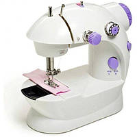 Швейная машинка Mini Sewing Machine SM-202. Портативная мини швейная машинка 4 в 1 белая