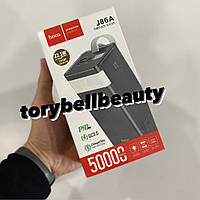 Power Bank Hoco J86A 50000 mAh Оригинал 22.5W Black павербанк хоко с фонариком