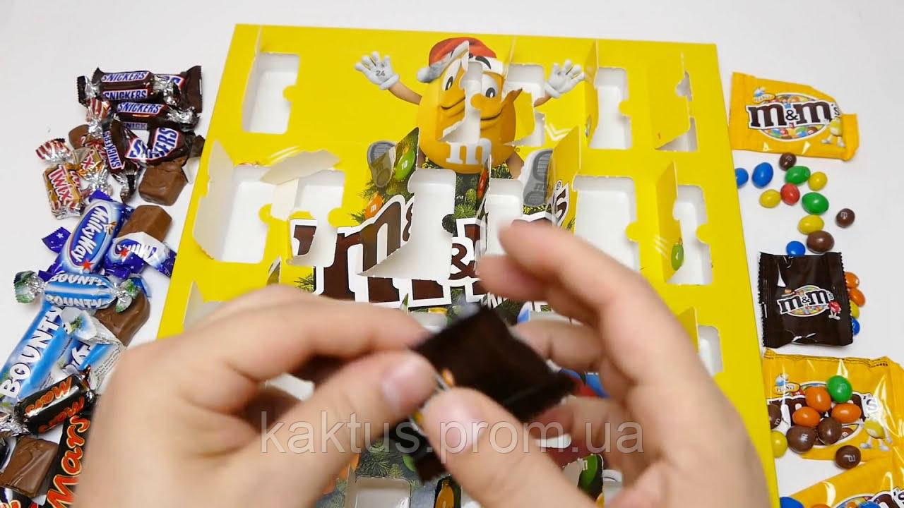 Адвент календарь M&M's and Friends ассорти сладостей, 361г (ID ...
