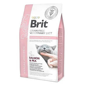 Brit VD Cat Hypoallergenic для кішок із лососем 2 кг