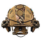 Шолом тактичний Fast TEAM WENDY Helmet NIJ IIIA + Навушники Walkers Razor Slim з чебурашкою + кавер мультикам, фото 7