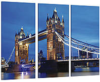 Модульная картина Лондон Тауэрский Мост Art-52_XXL с лаковым покрытием