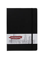 Класичний скетчбук A4 50 щільних аркушів, обкладинка зі штучної шкіри