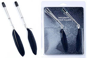 Затискачі для сосків Fetish Boss Series - №14 Exclusive Nipple Clamps, фото 1