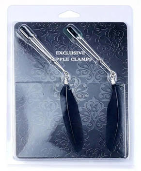 Затискачі для сосків Fetish Boss Series - №14 Exclusive Nipple Clamps, фото 4