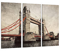 Модульная картина Лондонский Мост Art-99_XXL 70х130 см с лаковым покрытием