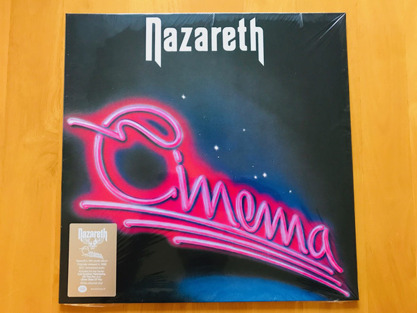 Nazareth — Cinema 1986/2019 (Salvo403Lp, White) Salvo/EU Mint Вінілова пластинка (art.244664), фото 1
