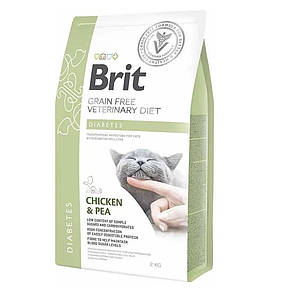 Brit VD Cat Diabetes для кішок із куркою 2 кг