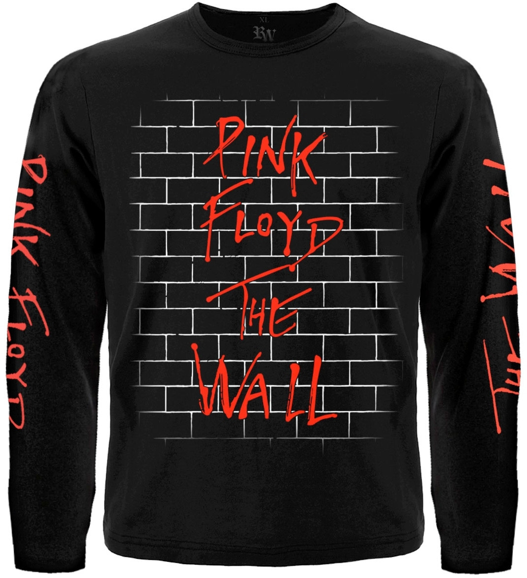 Футболка з довгим рукавом Pink Floyd "The Wall" (з друком на рукавах), Розмір L