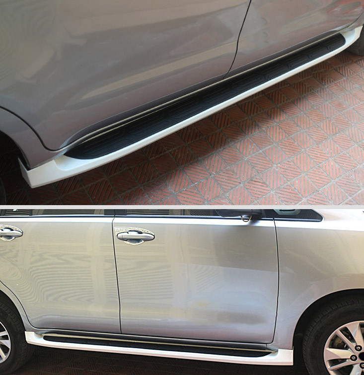 Бокові пороги (2 шт) для Toyota Innova 2015- рр
