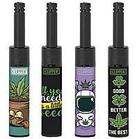 Зажигалка Клипер Lighters Коллекция Clipper MiniTube Little Weed