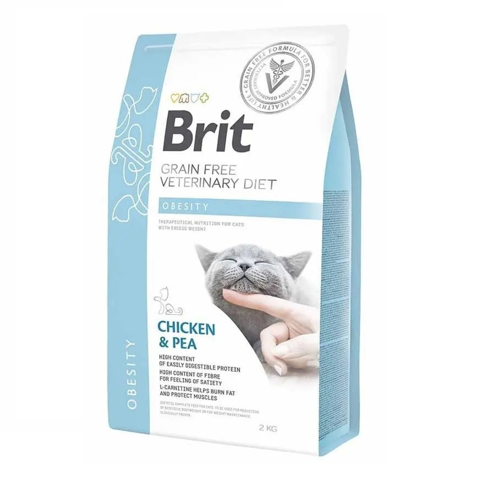 Brit VD Obesity Cat для кішок із куркою 2 кг