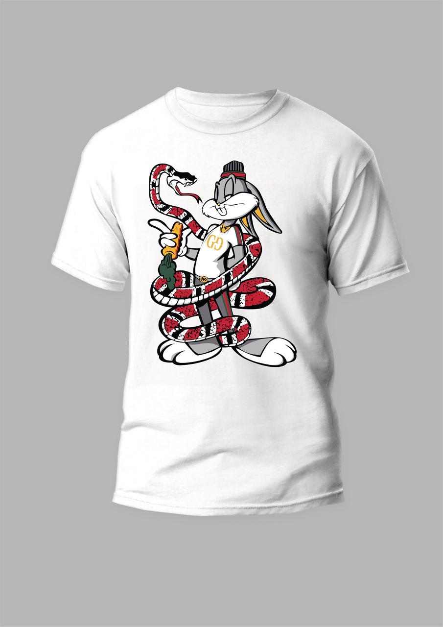 Футболка YOUstyle Багз Банні 1108 White