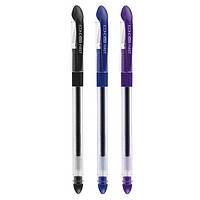 Ручка гелева Фіолетова 0.5мм. First Economix