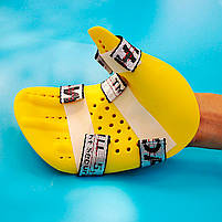 Бандаж-фіксатор після інсульту для руки Lesko FZ-02 Правий тренажер випрямляч пальців пензля 3 шт., фото 3