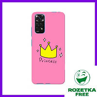 Чехол Princess для Xiaomi 12T Pro / Розовый Чехол для принцессы Ксяоми 12Т Про