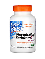 Doctor's Best PhosphatidylSerine with SerinAid 100 mg 120 veg caps