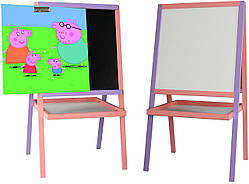 Дитячий мольберт Фінекс Плюс "Свинка Пеппа"
